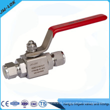High pressure 6000psig bar stock ball valve